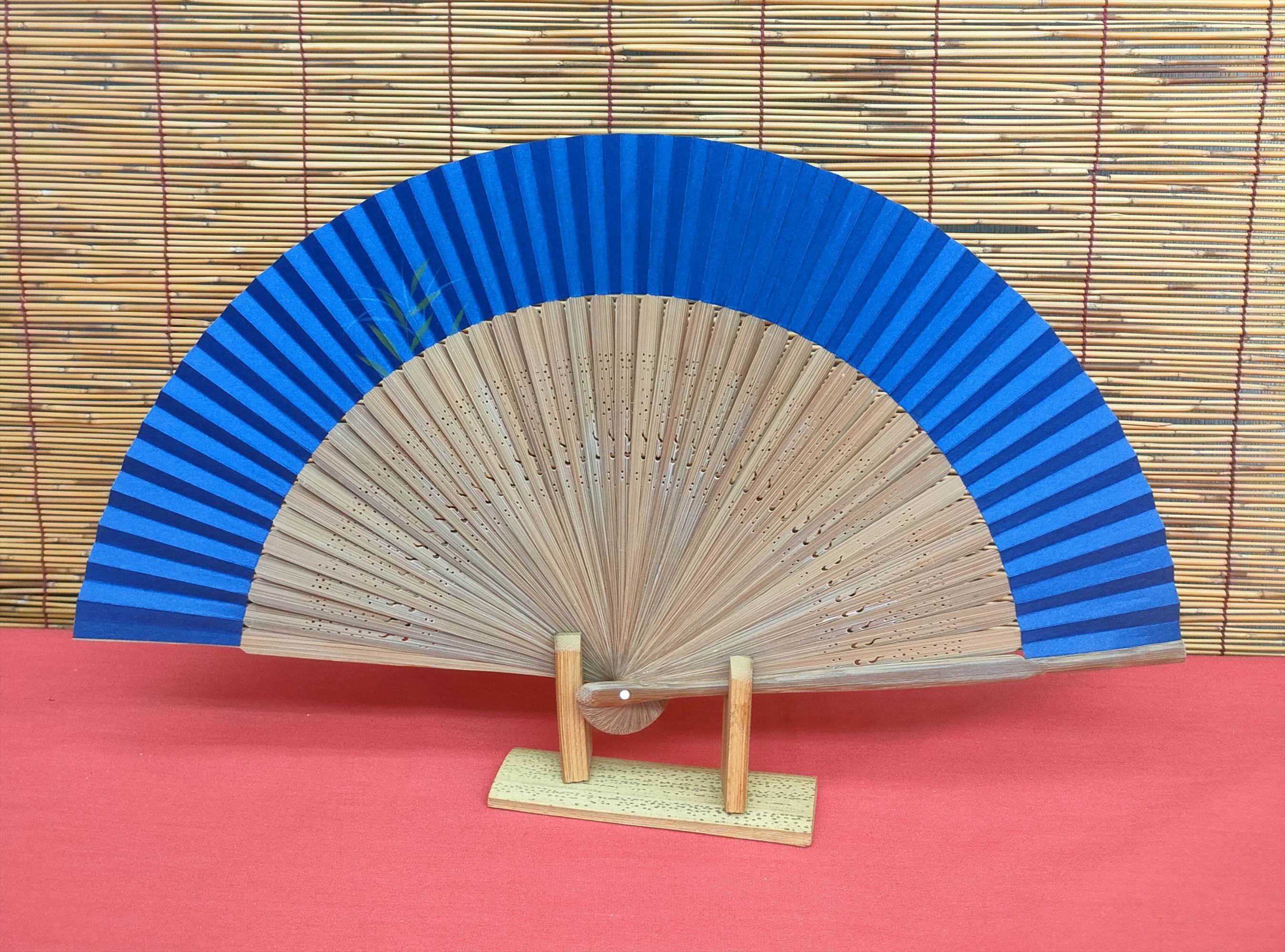 短地唐竹扇子　蜻蛉　両面絵柄
