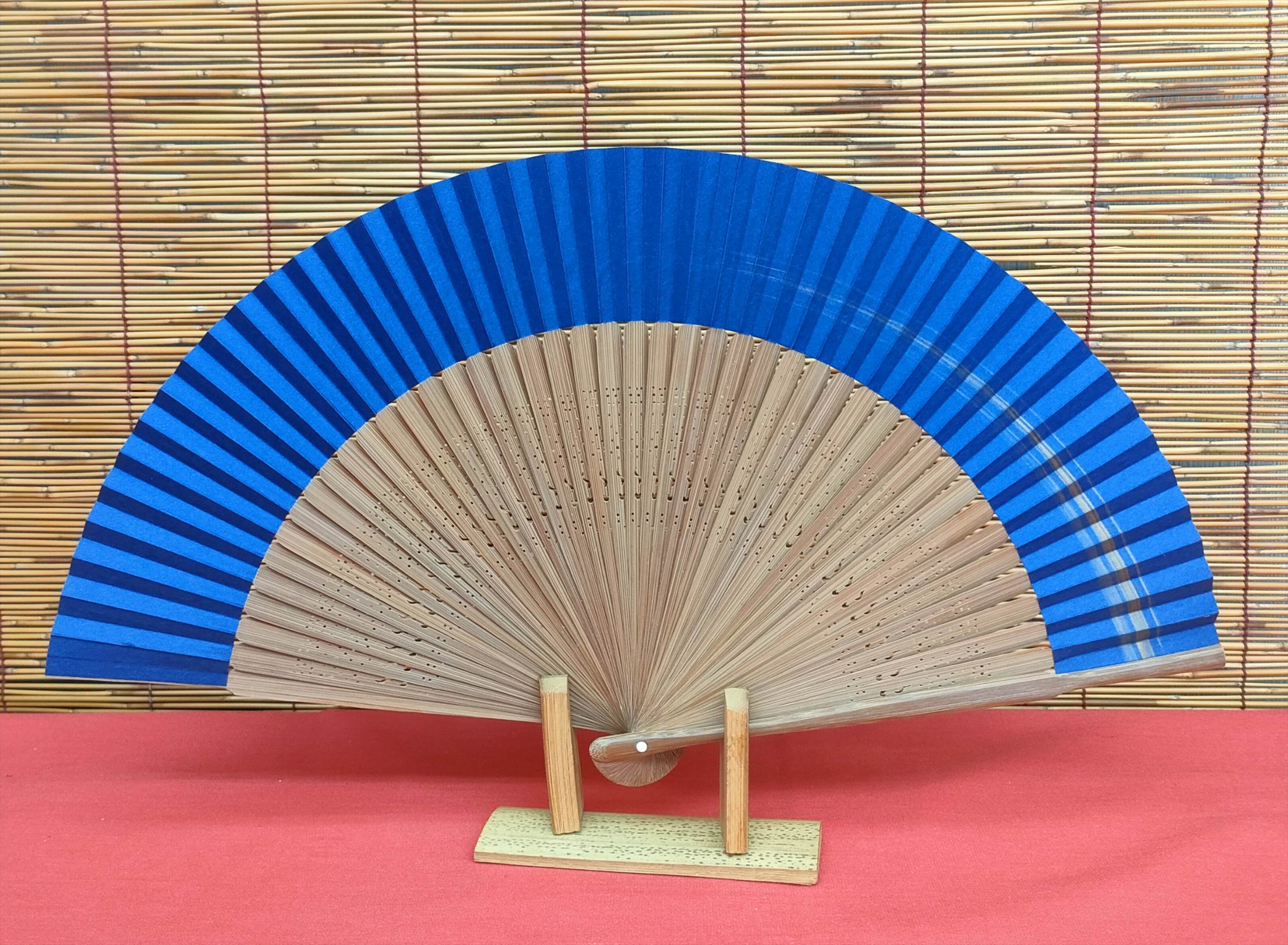 短地唐竹扇子　金富士　両面絵柄